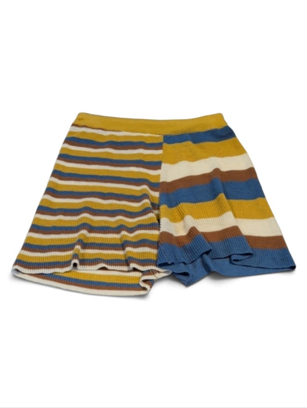 FP Beach, Knit , Striped Shorts. Med